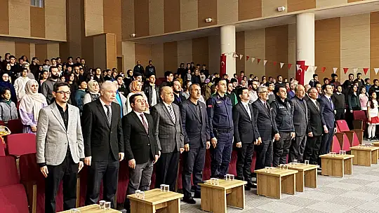 Kulu'da İstiklal Marşı'nın Kabulü kutlandı