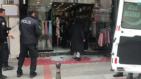Konya'da silahlı çatışma kameralara yansıdı