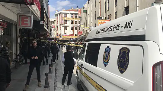 Konya'da silahlı çatışma kameralara yansıdı