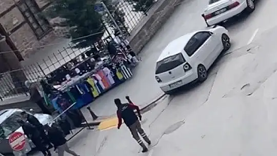 Konya'da silahlı çatışma kameralara yansıdı