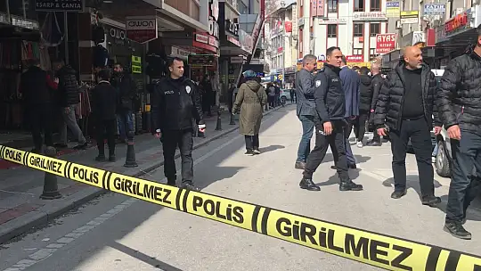 Konya'da silahlı çatışma kameralara yansıdı