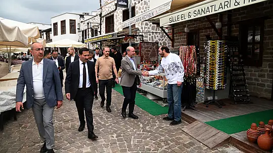 Başkanlar Sille'de bir araya geldi