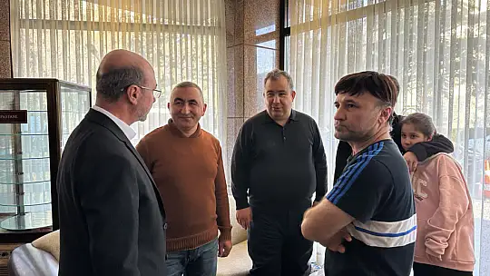 Başkanlar Depremzede ailelerle bir araya geldi