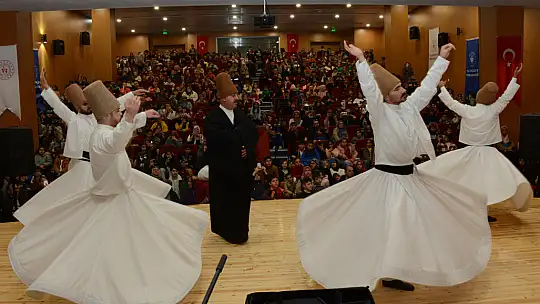 Konya'da yurtlarda kalan depremzedeler için sema programları düzenleniyor