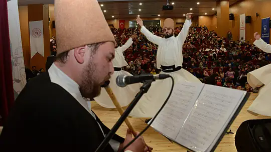 Konya'da yurtlarda kalan depremzedeler için sema programları düzenleniyor