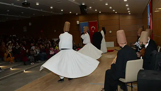 Konya'da yurtlarda kalan depremzedeler için sema programları düzenleniyor