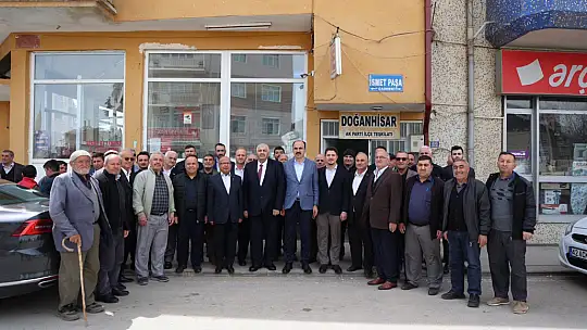 Başkan Altay: 'Doğanhisar Gölcük Mesire Alanı ve Dağ Restoranı Hayırlı Olsun'