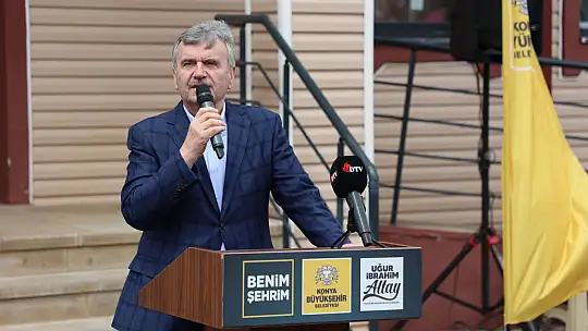 Başkan Altay: 'Doğanhisar Gölcük Mesire Alanı ve Dağ Restoranı Hayırlı Olsun'