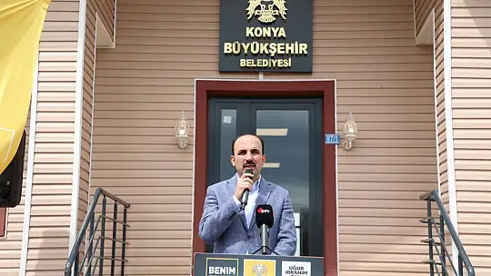 Başkan Altay: 'Doğanhisar Gölcük Mesire Alanı ve Dağ Restoranı Hayırlı Olsun'