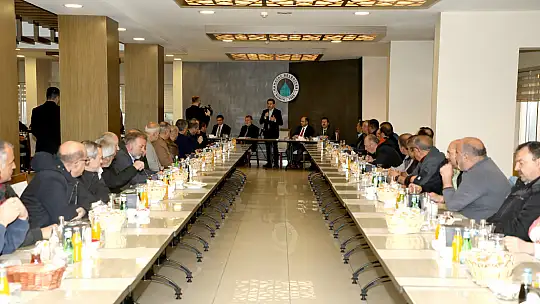 Başkan Kılca emekli olan personelle buluştu