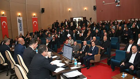 Başkan Kütükçü, Konya OSB'de güven tazeledi