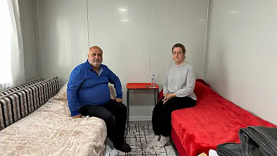 Hatay'daki Konya Konteyner Kentin İlk Etabına Depremzedeler Yerleşmeye Başladı