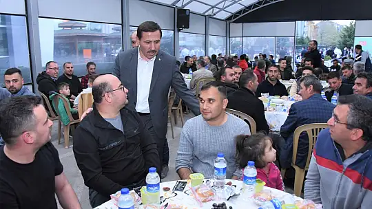 Karatay Belediyesi ailesi iftarda bir araya geldi