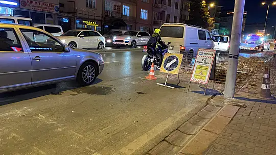 MEDAŞ'ın Kazı Alanı Trafiği Alt-Üst Etti