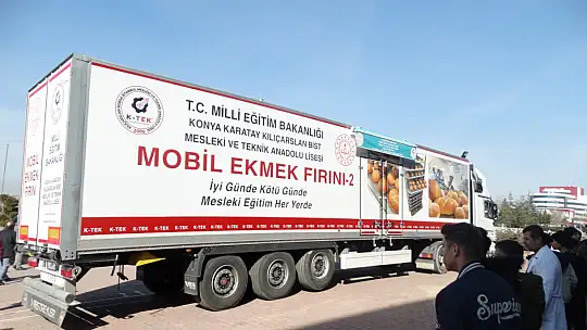 Konya Meslek Liseliler azimle çalışmaya devam ediyor