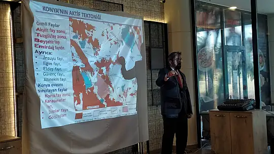 Seyit Karaca: Konya'da fay hattı üzerinde hastane ve kamu kurumları var