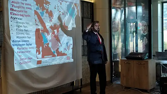 Seyit Karaca: Konya'da fay hattı üzerinde hastane ve kamu kurumları var