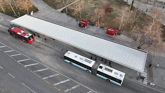 Kültürpark Otobüs Durakları hizmet vermeye başladı