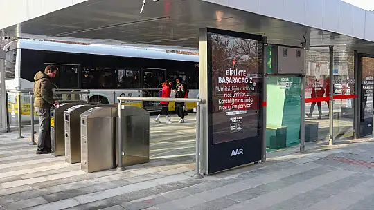 Kültürpark Otobüs Durakları hizmet vermeye başladı