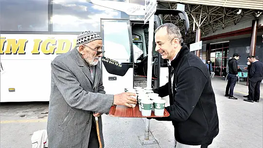 Konya'da depremzedelere  sıcak karşılama