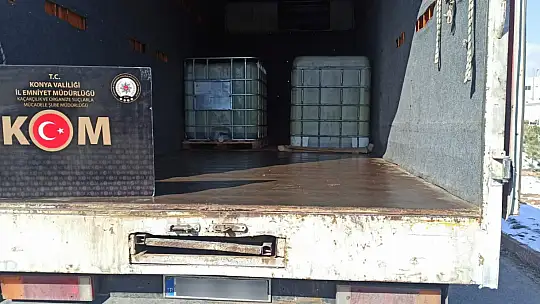 Konya'da litrelerce ele geçirildi! Polis göz açtırmıyor