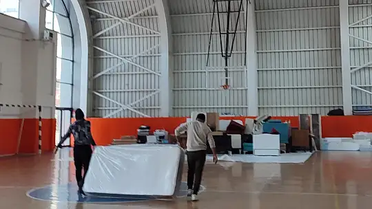 Konya'da bulunan depremzedelerin ihtiyaçları bu noktadan giderilecek