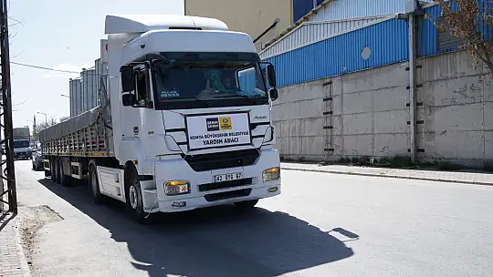 Konya Büyükşehir Kahramanmaraş'a 300 Ton Un Gönderiyor