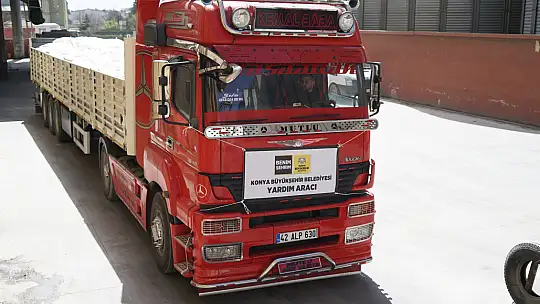 Konya Büyükşehir Kahramanmaraş'a 300 Ton Un Gönderiyor