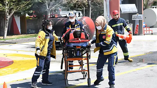 Konya Büyükşehir ve TİKA Makedonyalı İtfaiyecilere Eğitim Verdi