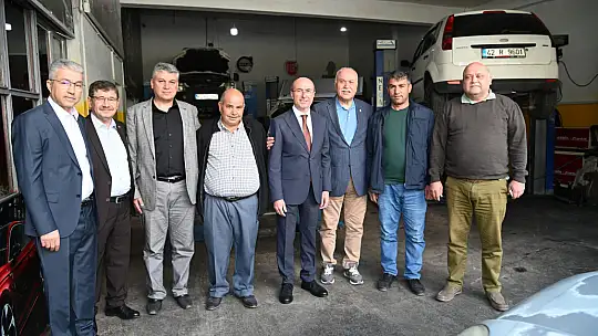 Başkan Pekyatırmacı ve Milletvekili adayları saha ziyaretlerini sürdürüyor