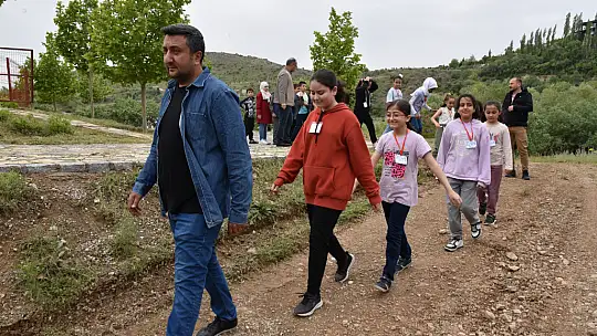 Konya'da doğa ile öğrenciyi buluşturan tabiat okulu