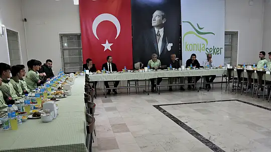 Torku Şekerspor kulübü iftarda buluştu