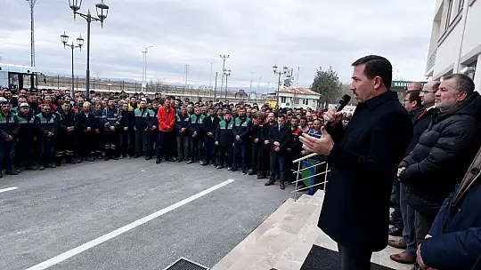 Karatay Belediyesinden Hatay'da görev yapan personellere teşekkür