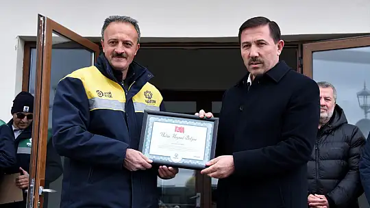 Karatay Belediyesinden Hatay'da görev yapan personellere teşekkür