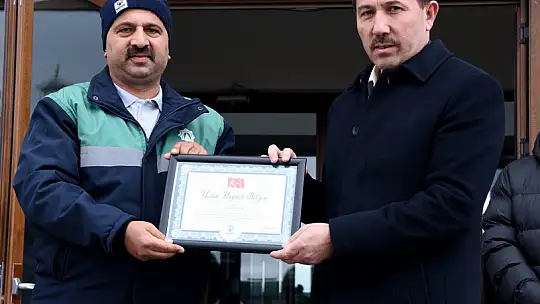 Karatay Belediyesinden Hatay'da görev yapan personellere teşekkür