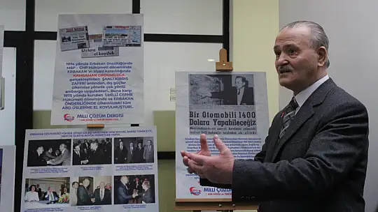 Konya'da Erbakan'ı anlama ve anma sergisi açıldı