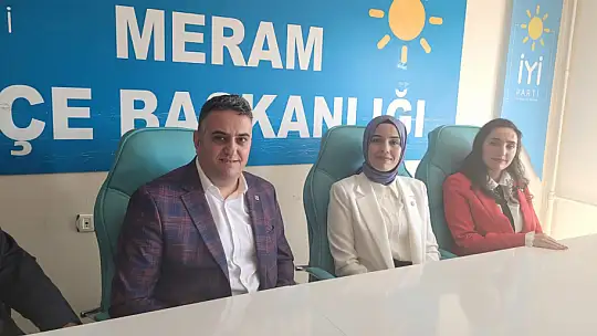 Konya'da İYİ Parti'nin o aday adayı ziyaretlerine başladı