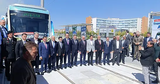 Konya'da Adliye-Şehir Hastanesi Tramvay Hattı hizmete girdi