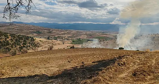 Konya'da korkutan yangın!