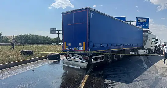 Konya'da ortalık can pazarına döndü: TIR kazasında facia yaşandı! Bir ölü 9 yaralı