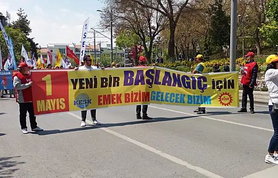 1 Mayıs İşçi Bayramı Konya'da coşkuyla kutlandı