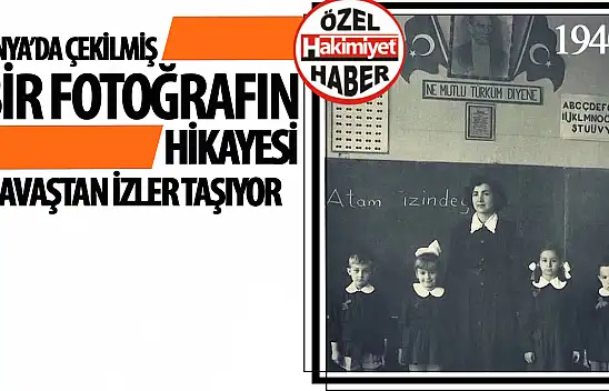 1940 Yılından Görülmemiş Bir Fotoğraf: Savaş Sonrası Bir Okulun Hatırası