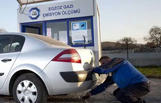 2023 yılında kaç araç egzoz muayene tekrarı yaptı?