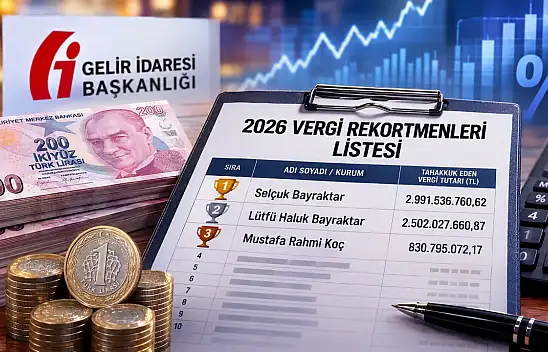 2026 vergi rekortmenleri kimler? En çok kim vergi veriyor? Vergi rekortmenleri 2026 tam liste