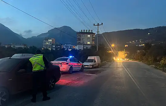 25 araç trafikten men edildi