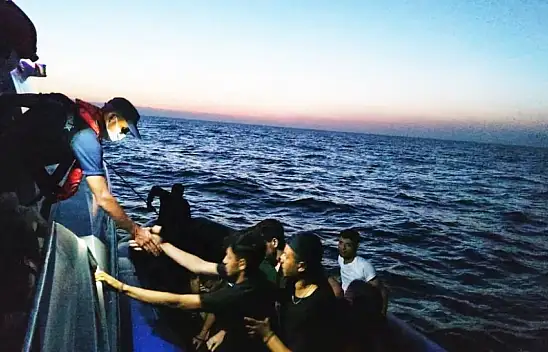 31 düzensiz göçmen Datça'da kurtarıldı