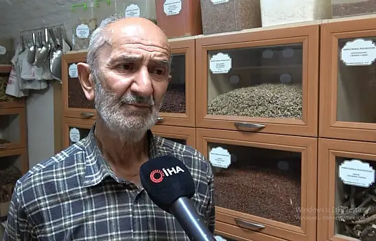 43 yılık Konyalı aktar, hastalıklardan korunmanın formülünü verdi!