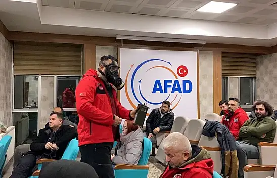 AFAD'dan tekileli madde eğitimi aldılar