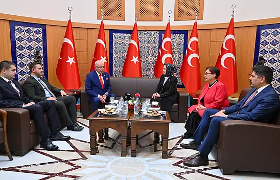 Ak Parti ve BBP'den MHP'ye Bayram ziyareti