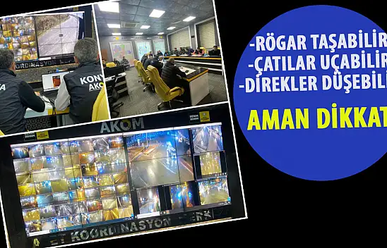 AKOM'dan Kuvvetli Sağanak Yağış Uyarısı